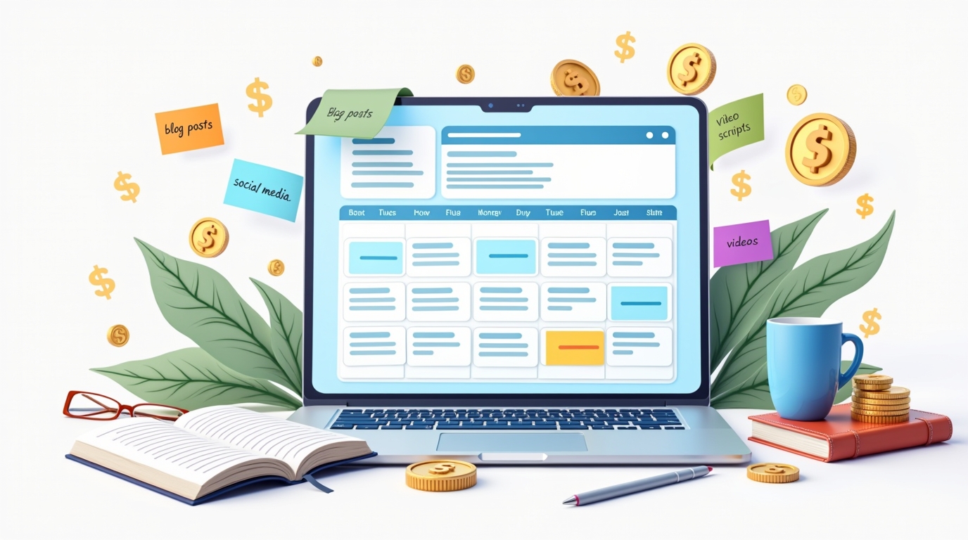 Como Criar um Calendário Editorial Eficiente para Ganhar Dinheiro Online Como Criar um Calendário Editorial Eficiente para Ganhar Dinheiro Online